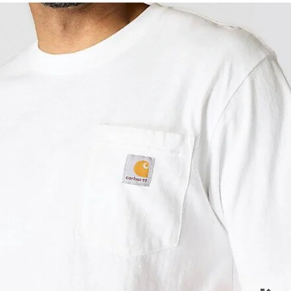 LOOSE FIT HEAVYWEIGHT SHORT-SLEEVE POCKET T-SHIRT - Picture 5 of 6